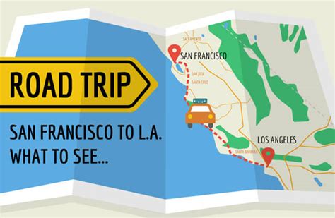 Road Trip What To See From San Francisco To La