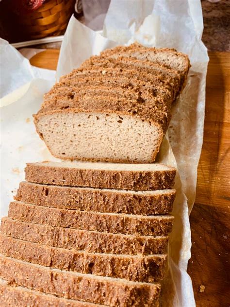 Low Carb Yeast Bread Almond Flour Version Keto Friendly