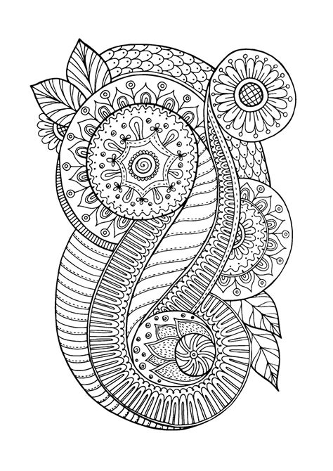 ️zen Anti Stress Coloring Pages Free Download