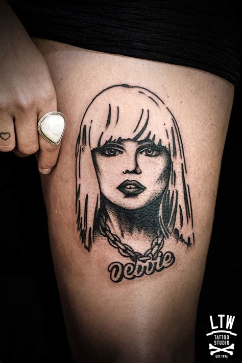 Debbie From Blondie Tattoo By Dennis