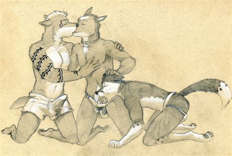 Rule 34 Anthro Ball Fondling Boxers Bulge Canine Closed