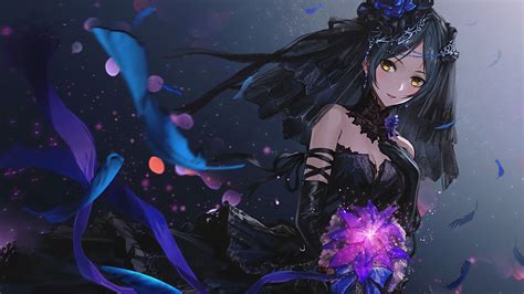 Blue And Purple Anime K Wallpapers Wallpaper Cave
