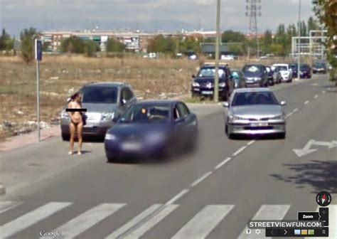 Do not post any personal information or addresses, not even your own. StreetViewFun | No clothes?