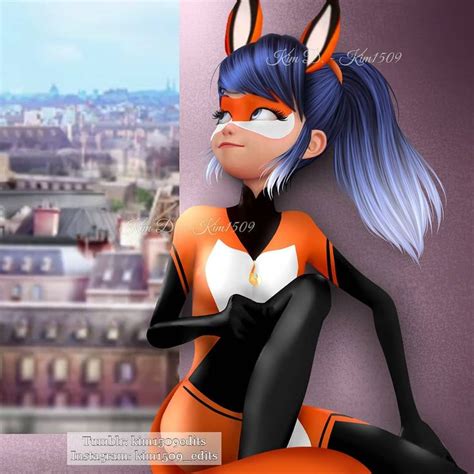Dont Repost Without Credit ~marinette As Rena Rouge~ Re Edit