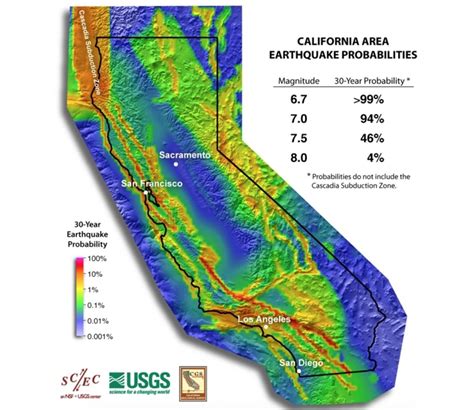 California Earthquake Fault Zone Map Information Trending