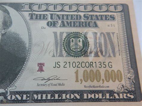 New 5 1000000 Banknote Bills 1000000 Bank Note One 1 Million