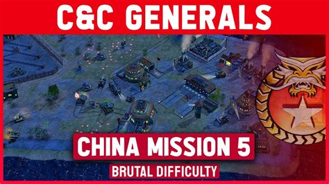 Candc Generals China Mission 5 Scorched Earth Brutal Patch 108