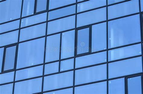 Building With Glass Windows Stock Image Image Of Dark Apartment