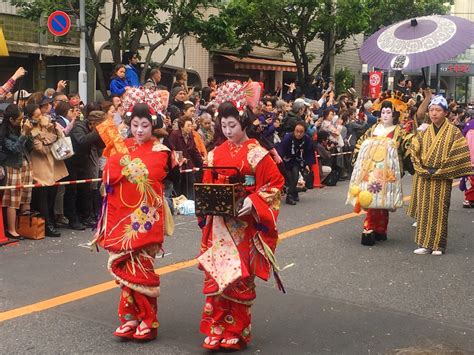 Oiran Dochu Procession Yoshiwara Tokyo Ikimasho