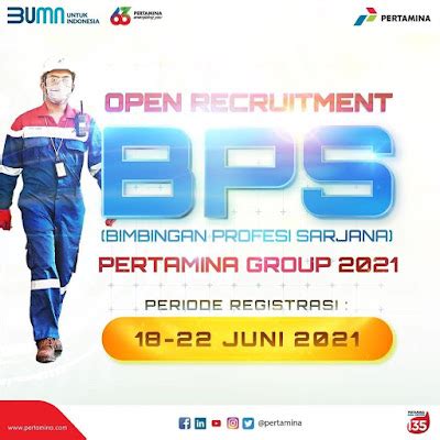 Info Loker Bumn Terbaru Juni 2021 Rekrutmen BPS di PT. PERTAMINA