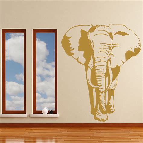 Elephant Animal Wall Sticker World Of Wall Stickers