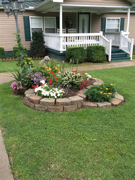 Unique Front Of House Landscaping