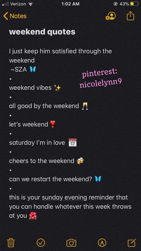 Instagram Captions For The Weekend Pinterest Nicolelynn9 One
