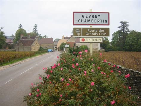 The Village Of Gevrey Chambertin On The Grand Cru Route In The Cote D