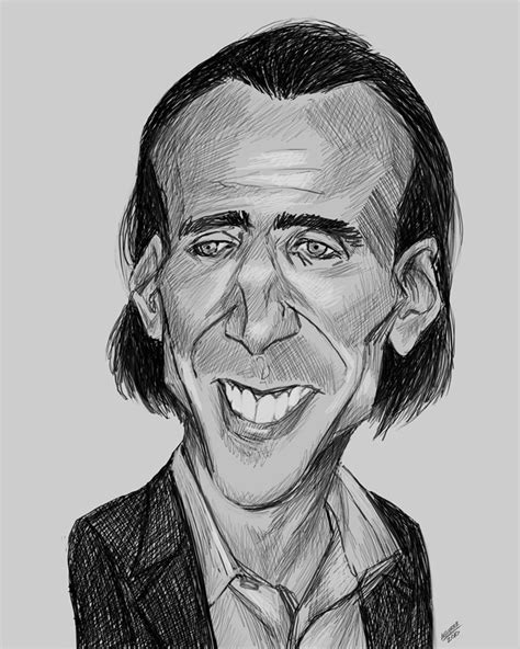 Artina Studio Nicolas Cage Sketch