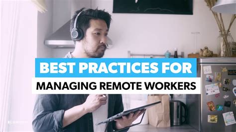 Best Practices For Managing Remote Workers Youtube