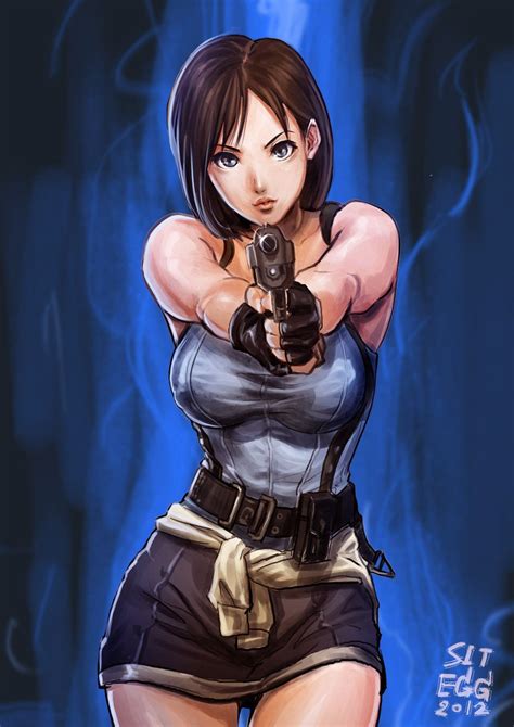Jill By Sitegg Re Art Anime Chica Anime Manga Resident Evil