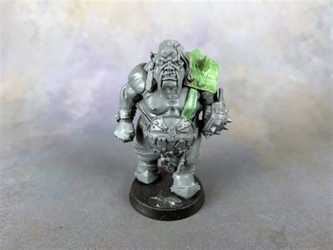 Blood Bowl Ogre Conversion And Sculpting Showcase