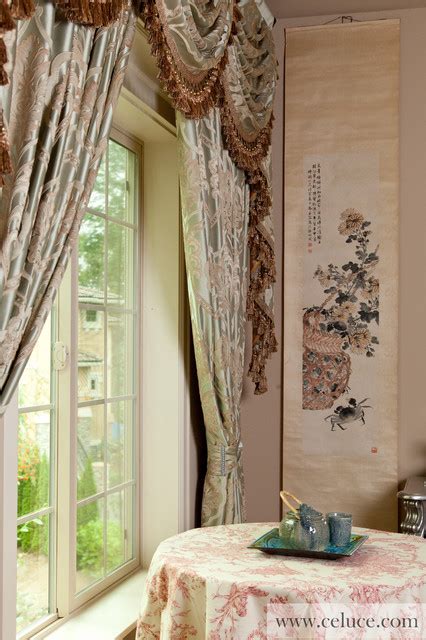 Valance Curtains With Swags And Tails By Traditional