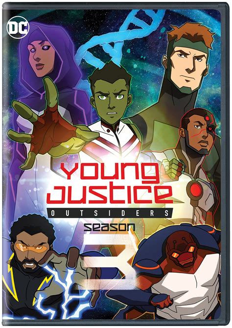 Young Justice Outsiders The Complete Season Three Blu Ray The