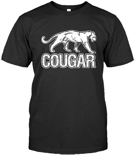 Cougar T Shirts Unisex Cotton Shirts Design Clothing