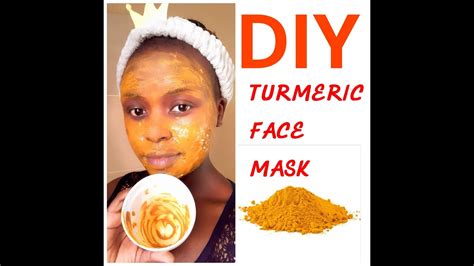 Diy Turmeric Face Mask For Acne Youtube