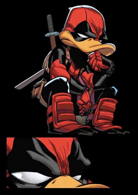 Deadpool The Duck Deadpool Art Marvel Superhero Posters Superhero