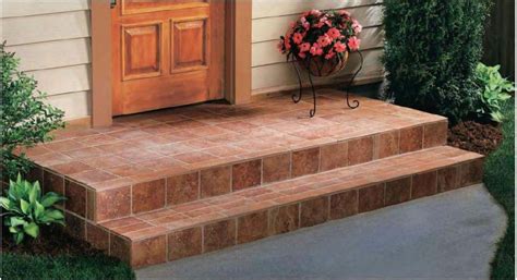 Concrete step form liners pouring concrete steps. How to tile Concrete Steps | Concrete steps, Walkway ...