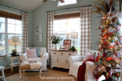 Adventures In Decorating Our 2015 Christmas Sunroom