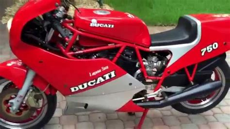 1987 Ducati 750 F1 Laguna Seca Fully Restored Under 7k Original Miles