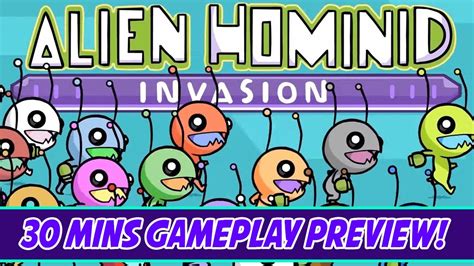 Alien Hominid Invasion Gameplay Demo Pax And Egx Online 2020 Preview Youtube