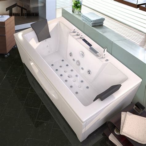 Buy 1700mm Whirlpool Bath Tub Shower Spa Freestanding
