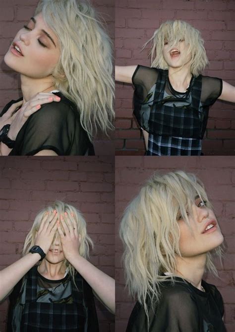 You can round out edges or keep a boxy. adorableee | Hair styles, Hairstyles with bangs, 90s ...