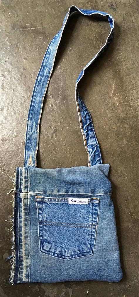 Denim Bags From Jeans Diy Recycled Jeans Bag Recycle Jeans Denim Diy