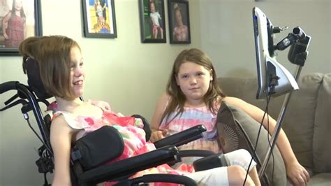 Tech Helps Disabled Young Girl Look To The Future