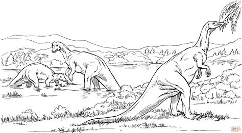 Maltańczyk kolorowanka wektory, rysunki, ilustracje stockowewyszukiwanie podobnych wektorów: Camptosaurus Plant Eating Dinosaurs coloring page | Free ...