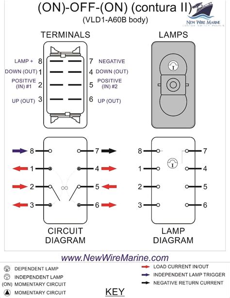 Carling 8 Pin Rocker Switch Wiring Diagram Bestn