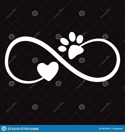 Top More Than Infinity With Paw Prints Tattoo Latest In Starkid Edu Vn