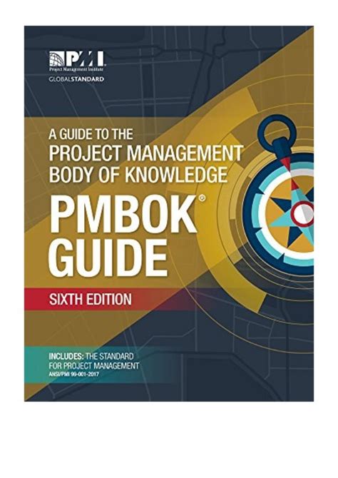 2017 A Guide To The Project Management Body Of Knowledge Pmbok