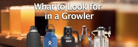 5 Best Beer Growler Reviews Cool And Stylish Bottle Models