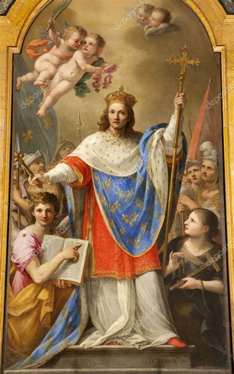 San Ludovico Luigi Ix Re Di Francia 25 Agosto Croce Reale