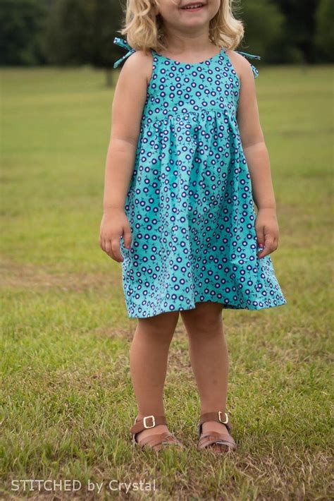 Stitched By Crystal Simple Summer Sundress 30 Days Of Sundresses