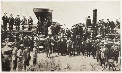 This Day In Railroad History Transcontinental Railroad Completed In