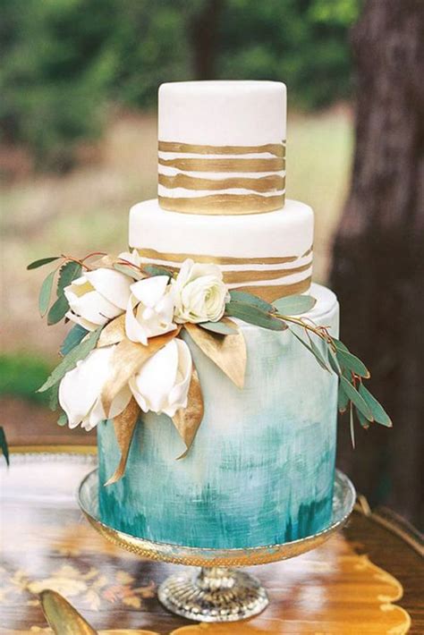 This cake is a stunner. 26 Beach Wedding Cakes That Will Wow Your Guests: Check ...