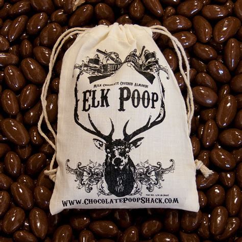 Chocolate Elk Poop 5 Oz Bag Chocolateweapons