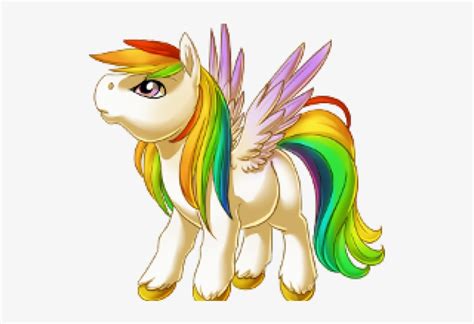 Real Life Unicorn Pegasus Rainbow Imagen Para Colorear