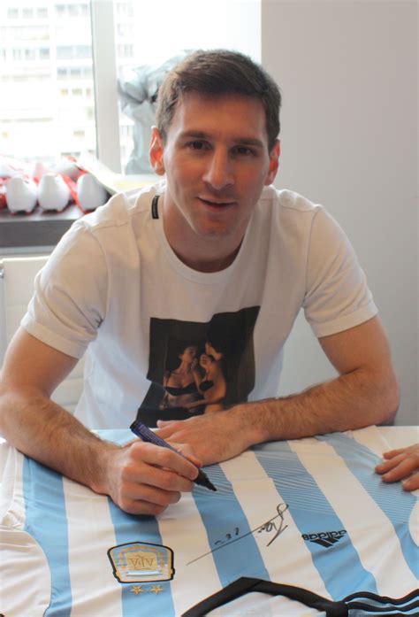 World Cup 2014 Competition Win A Signed Messi Argentina Shirt Messi
