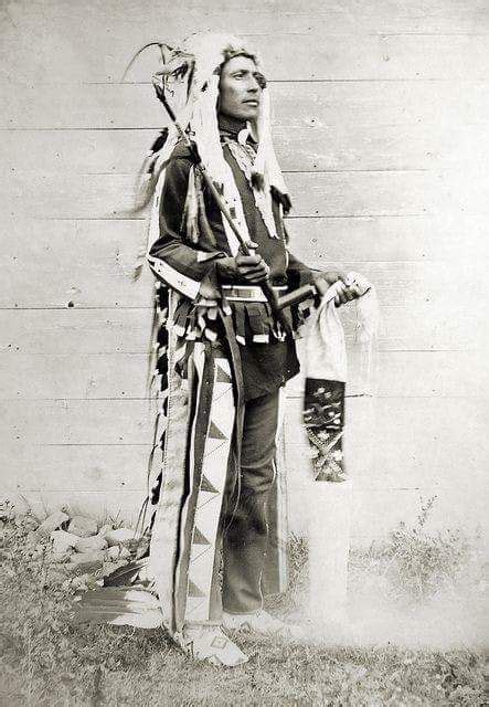 Бизоний Хвост ассинибойн Форт Белкнап Монтана 1899 Native