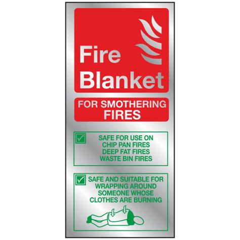 Fire Blanket Fire Extinguisher Sign Fire Blanket Signage Safety