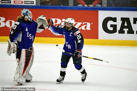 Us Edges Canada 3 2 In Womens Hockey Worlds In Finland This Is Money